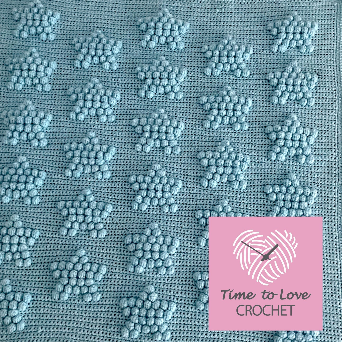 Star Bobble Crochet Blanket Pattern