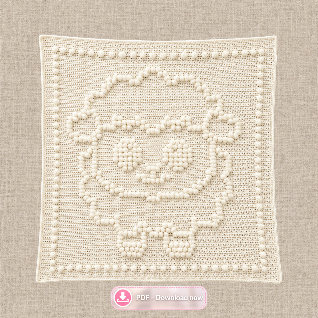 Farm Animals Bobble Blanket Crochet Pattern Bundle PDF