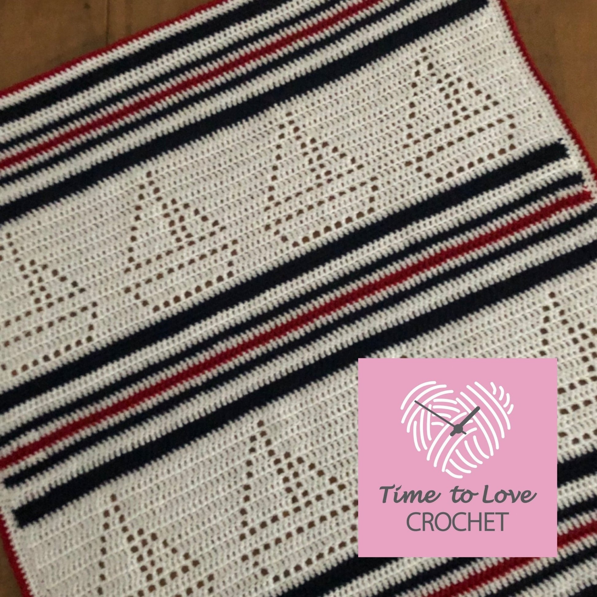 Boat Blanket Crochet Pattern - Time to Love Crochet