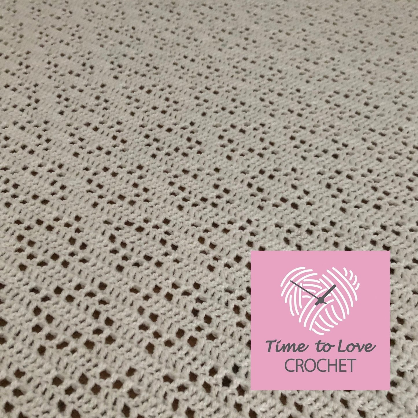 Geometric 001 Blanket Crochet Pattern - Time to Love Crochet