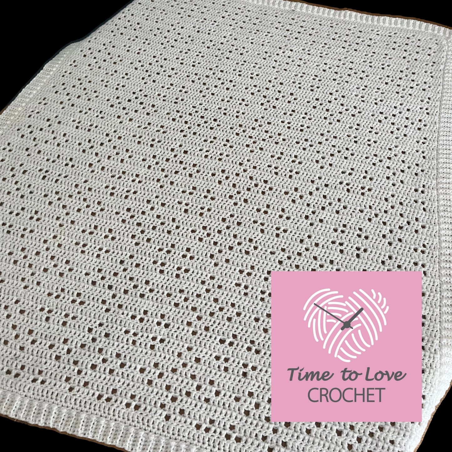 Geometric 004 Crochet Blanket Pattern - Time to Love Crochet