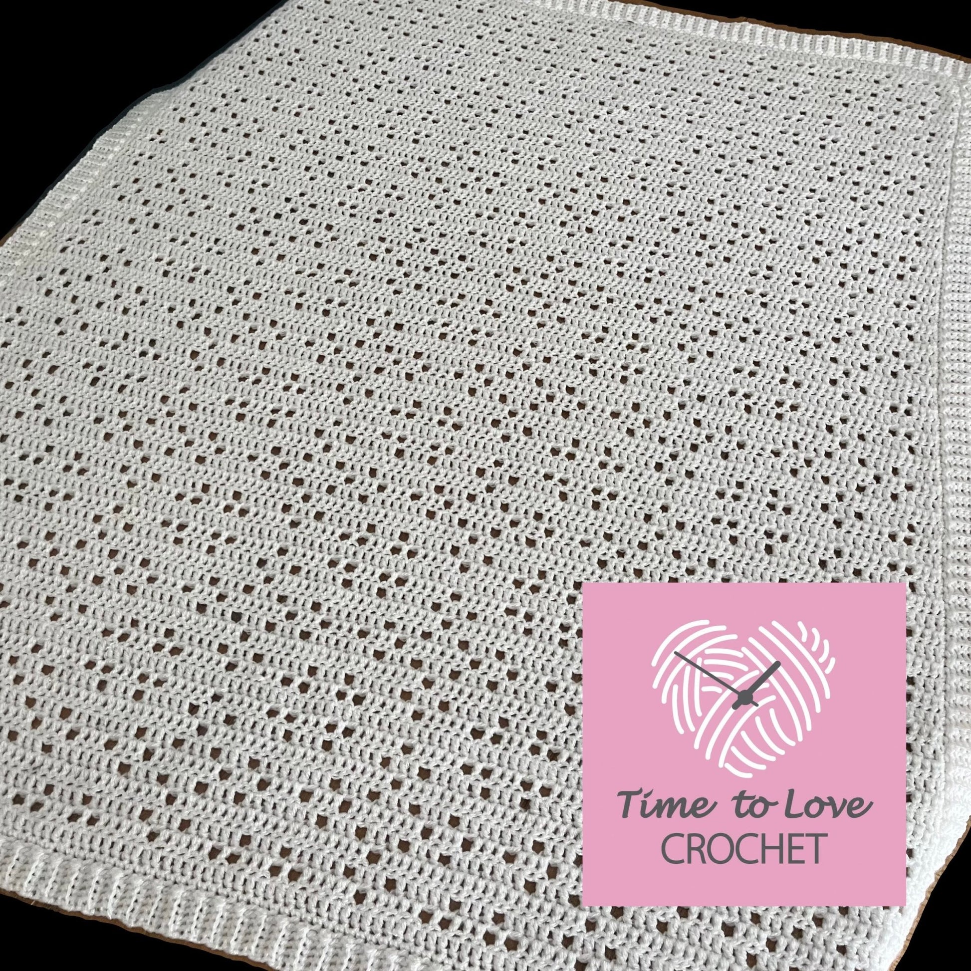 Geometric 004 Crochet Blanket Pattern - Time to Love Crochet