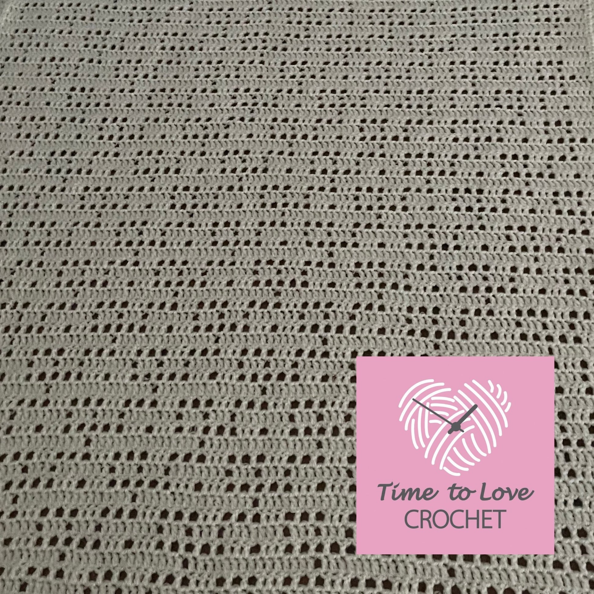 Geometric 005 Crochet Blanket Pattern - Time to Love Crochet