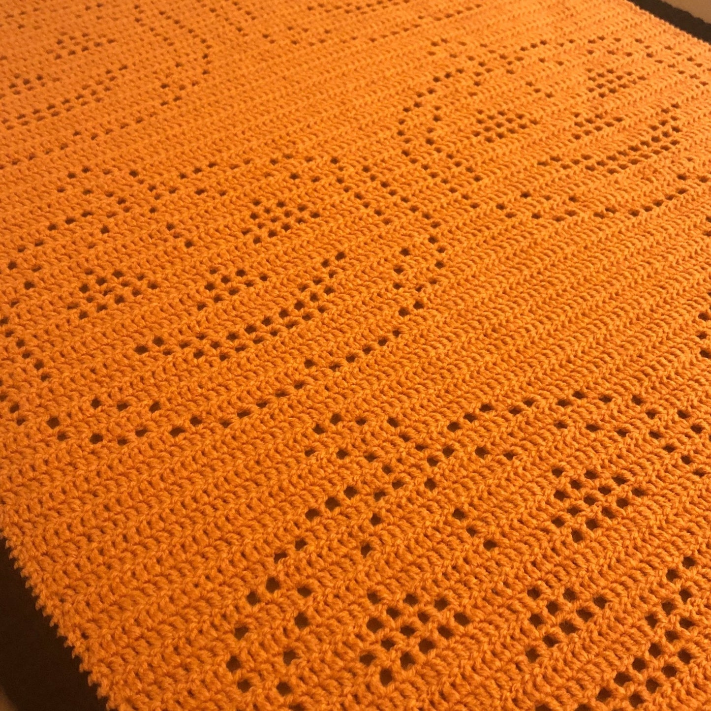 Pumpkin Blanket Crochet Pattern - Time to Love Crochet