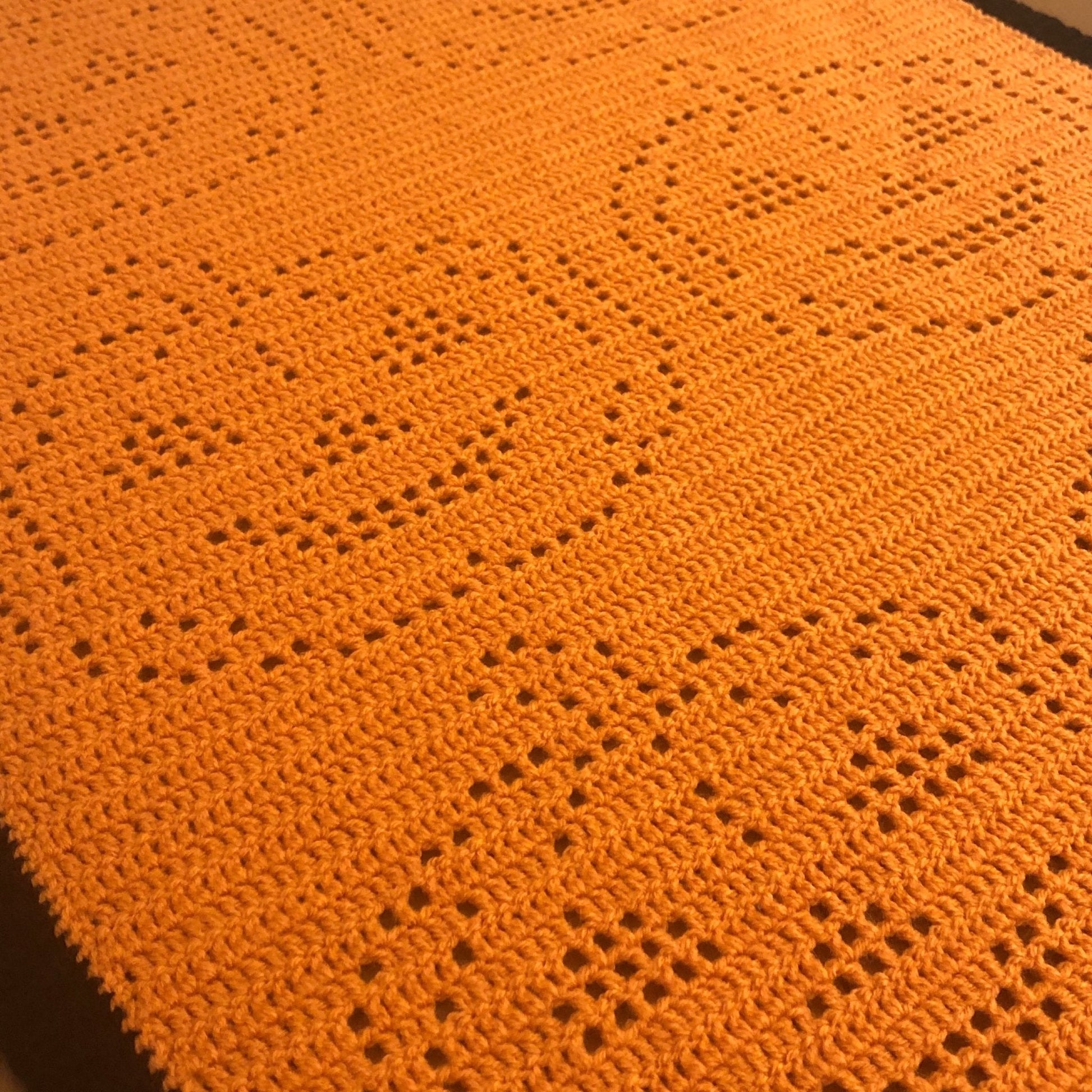 Pumpkin Blanket Crochet Pattern - Time to Love Crochet