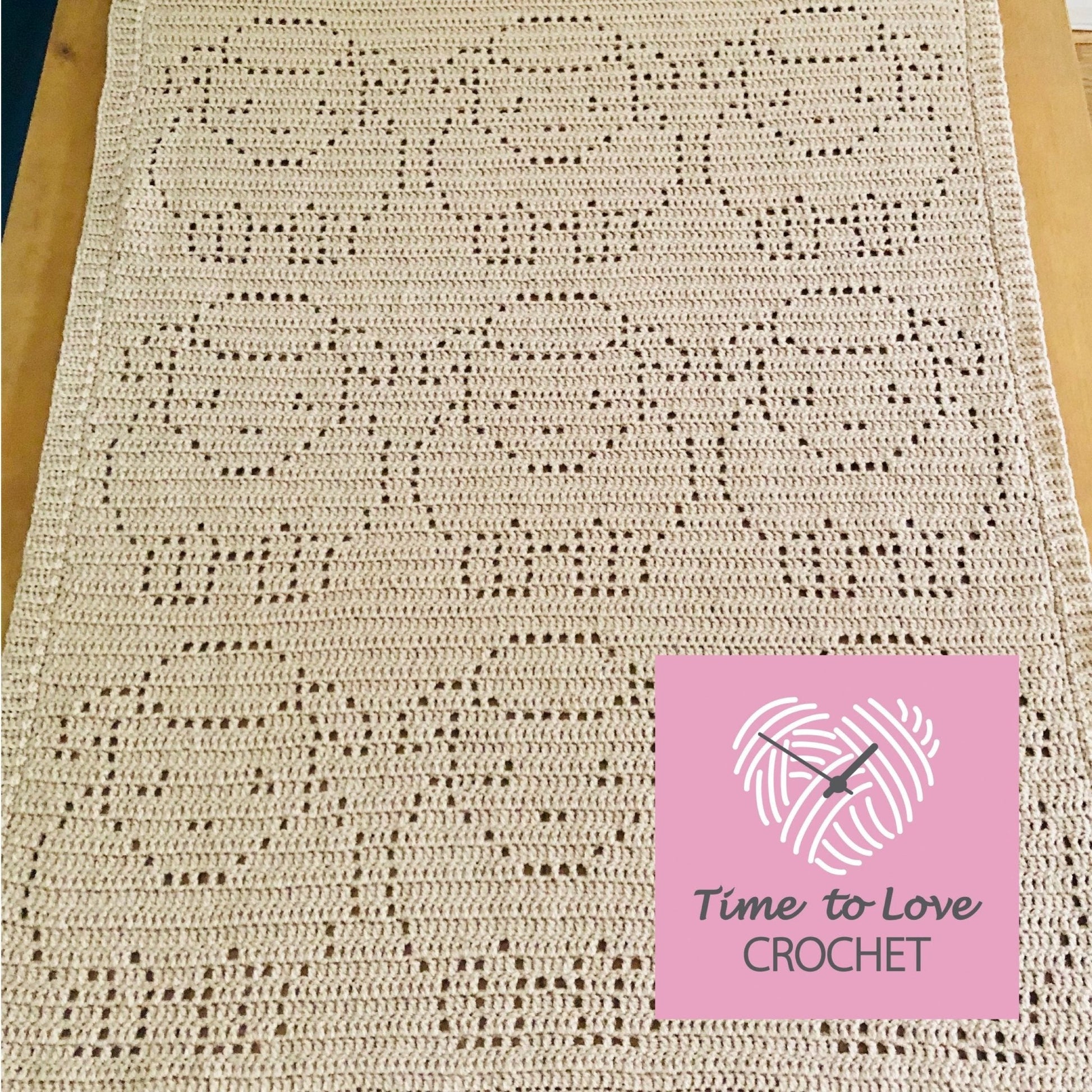 Sheep Blanket Crochet Pattern - Time to Love Crochet