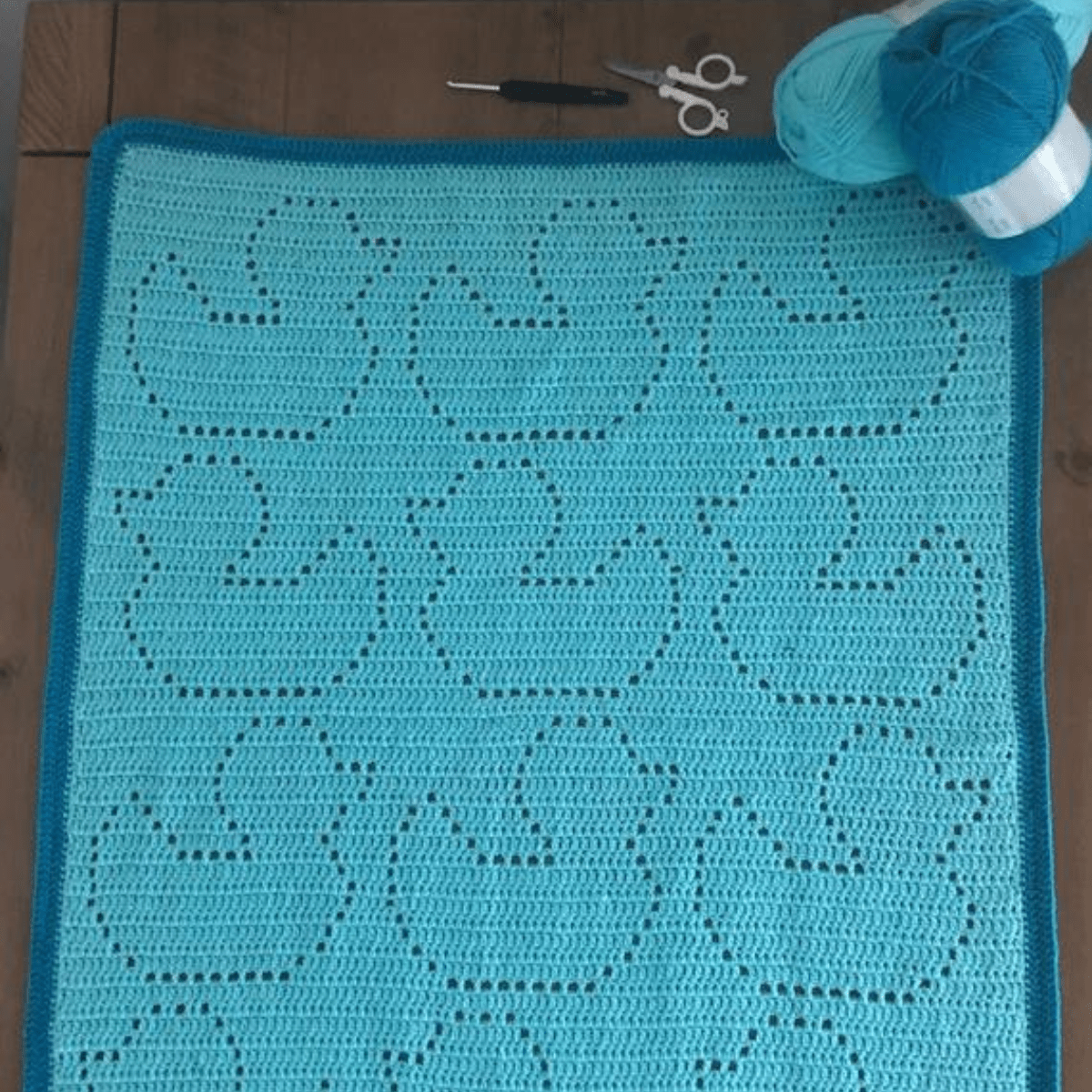Duck Blanket Crochet Pattern - Time to Love Crochet
