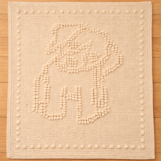 Dog Bobble Crochet Blanket Pattern