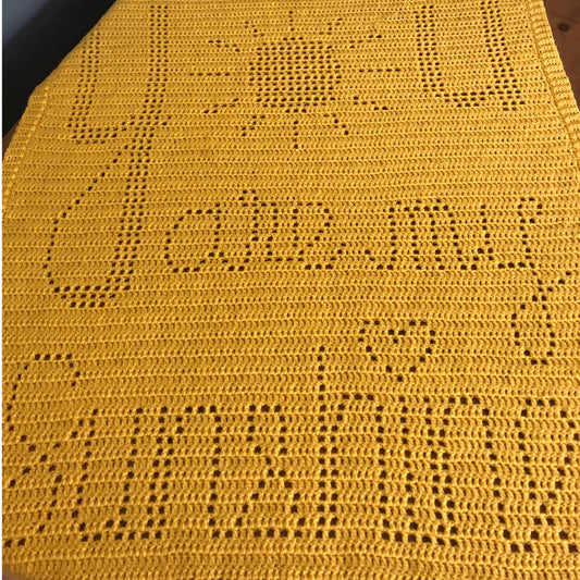 You are my Sunshine Blanket Crochet Pattern