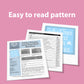 Salty Kisses and Starfish Wishes Blanket Crochet Pattern