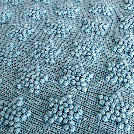 Star Bobble Crochet Blanket Pattern