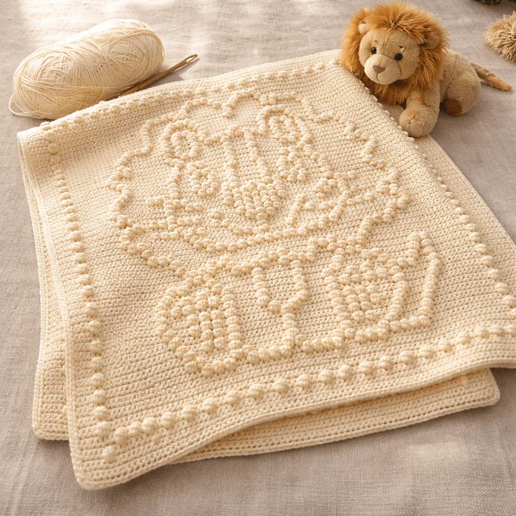 Animal Bobble Blanket Crochet Pattern Bundle - Time to Love Crochet