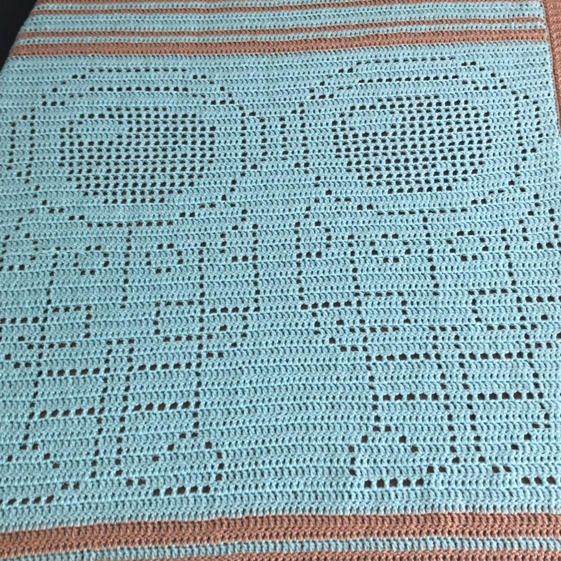 Astronaut Blanket Crochet Pattern - Time to Love Crochet