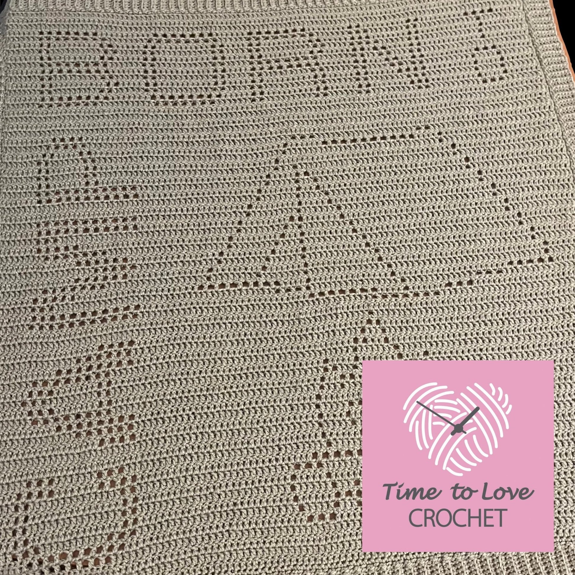 Born to Camp Crochet Blanket Pattern - Time to Love Crochet