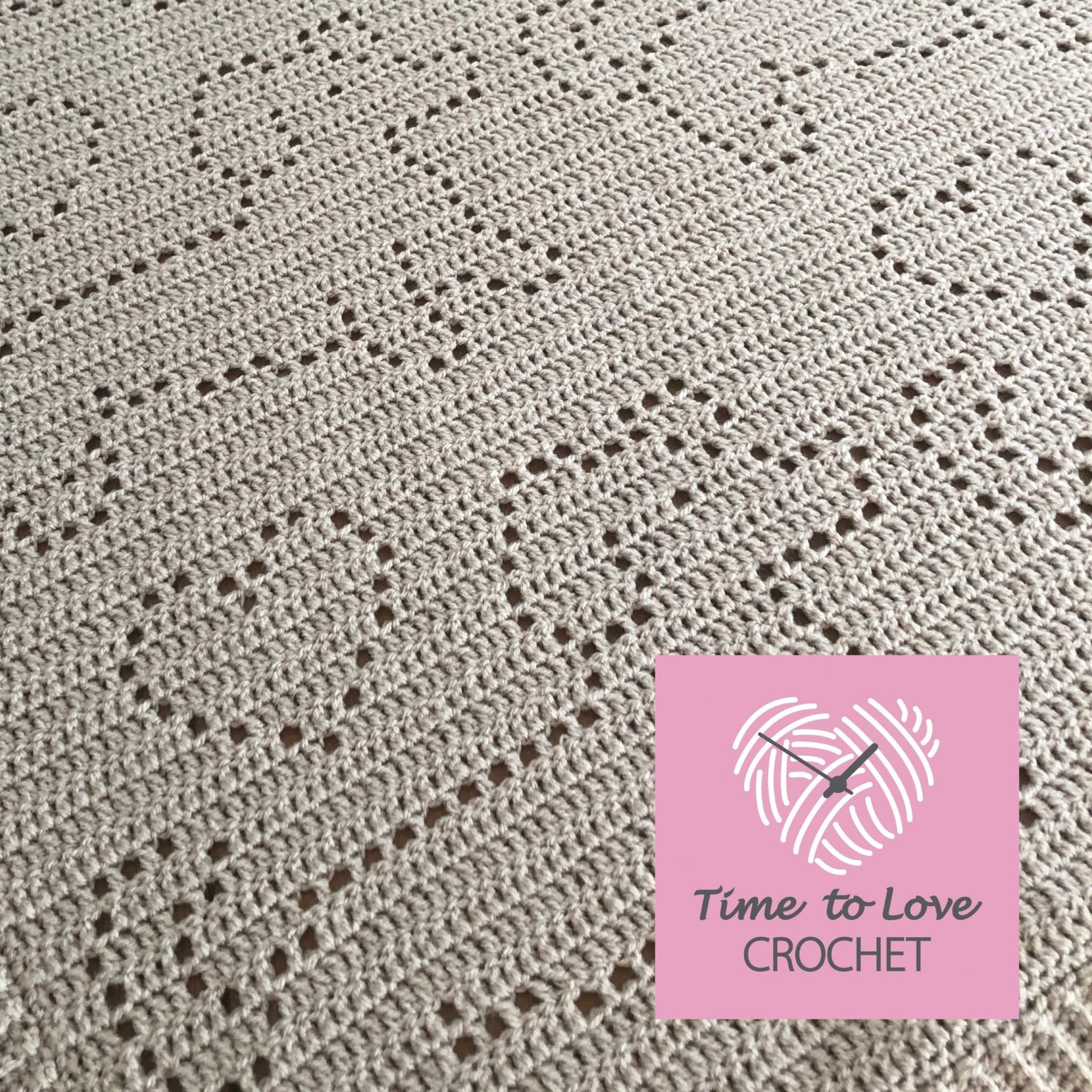 Dachshund Blanket Crochet Pattern - Time to Love Crochet