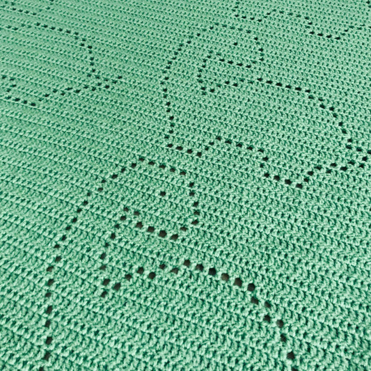 Dinosaur Blanket Crochet Pattern - Time to Love Crochet