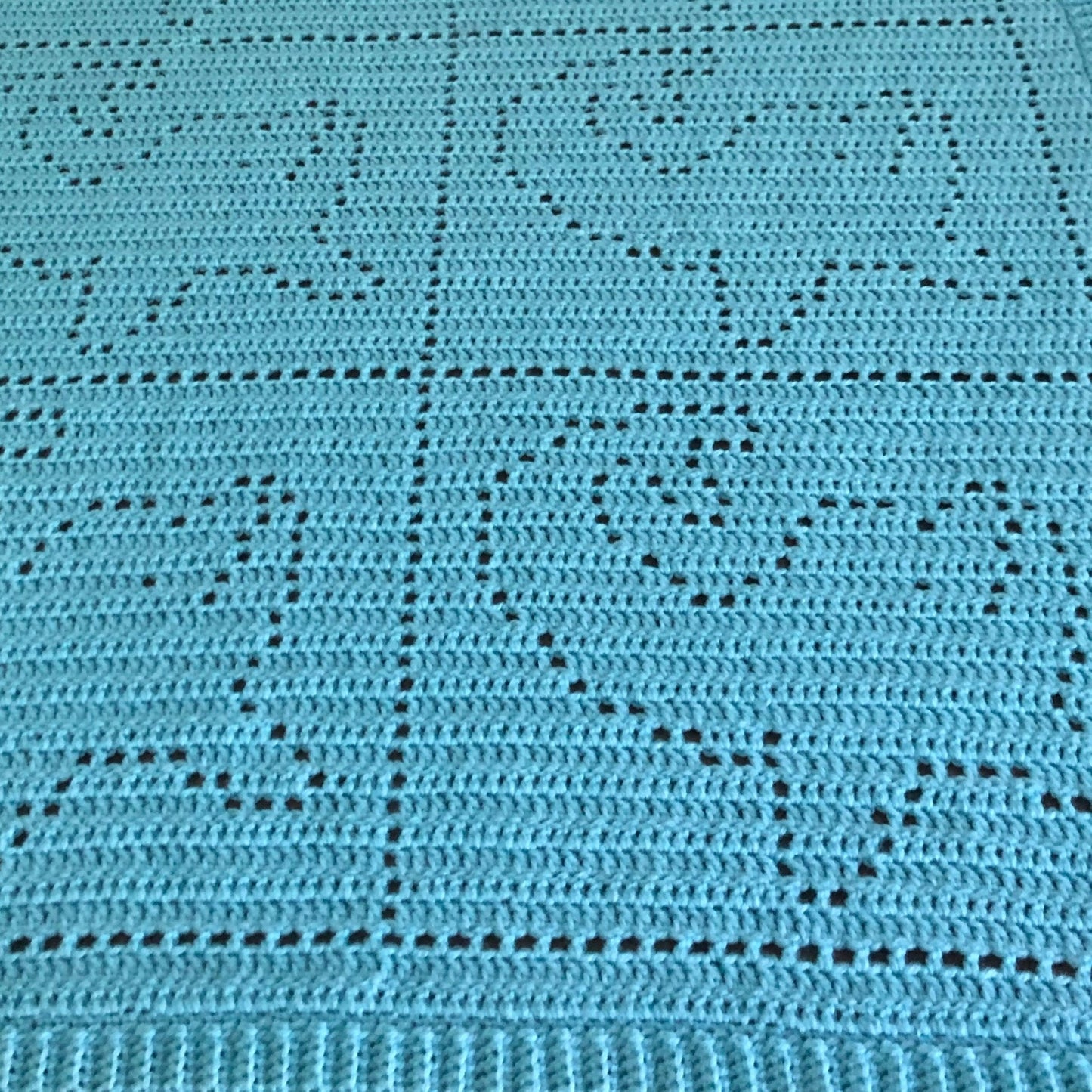 Dolphin Blanket Crochet Pattern - Time to Love Crochet