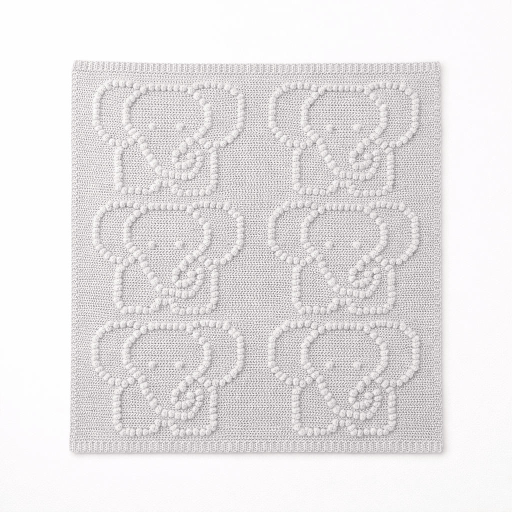 Elephant Bobble Crochet Blanket Pattern - Time to Love Crochet