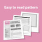 Geometric 001 Blanket Crochet Pattern - Time to Love Crochet