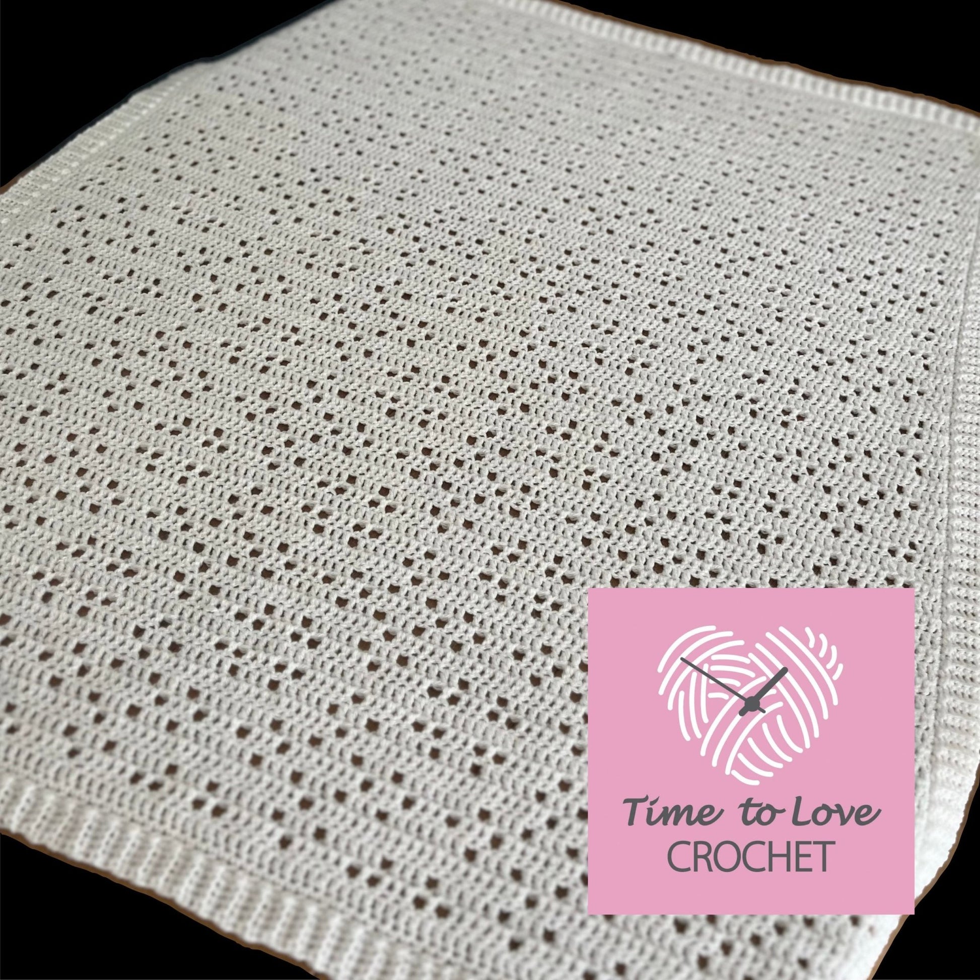 Geometric 004 Crochet Blanket Pattern - Time to Love Crochet