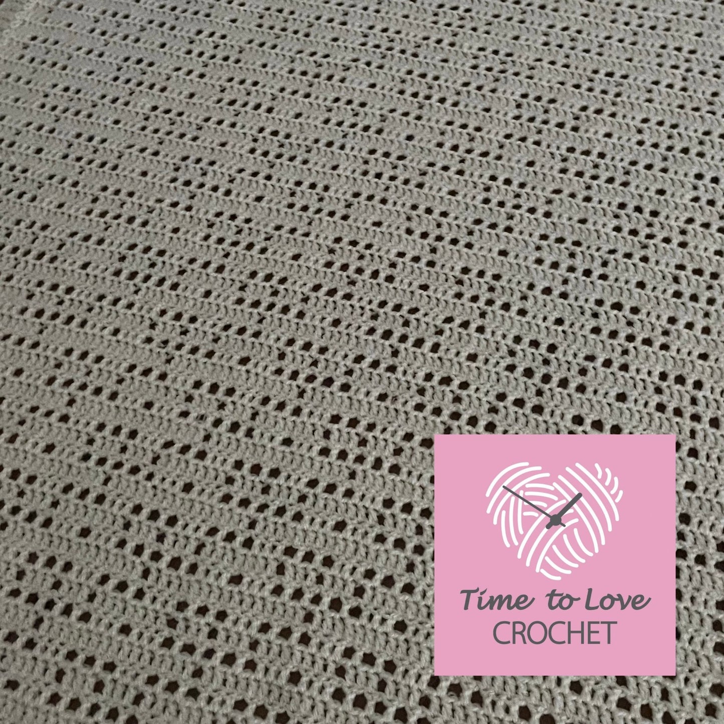 Geometric 005 Crochet Blanket Pattern - Time to Love Crochet