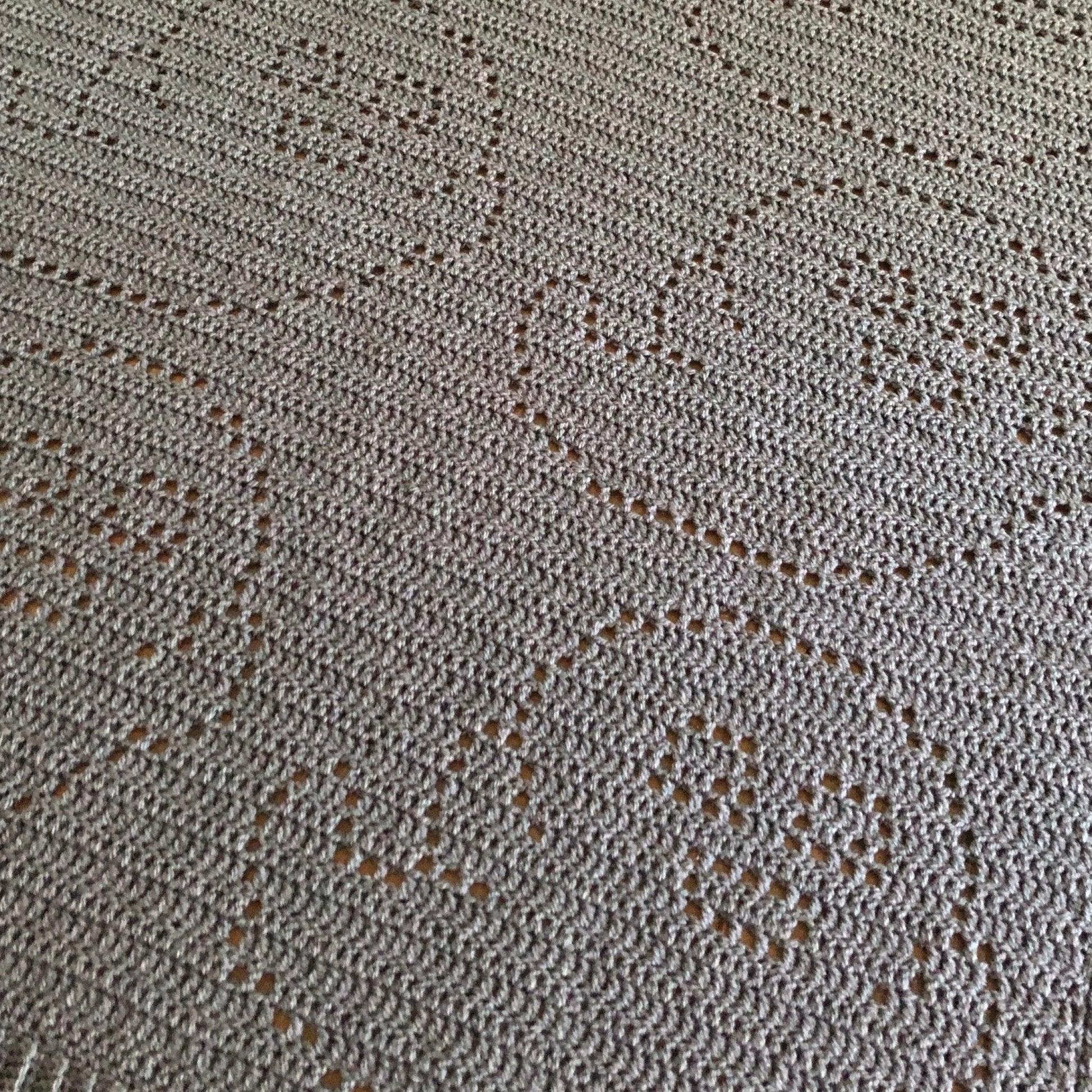 Ghost Blanket Crochet Pattern - Time to Love Crochet