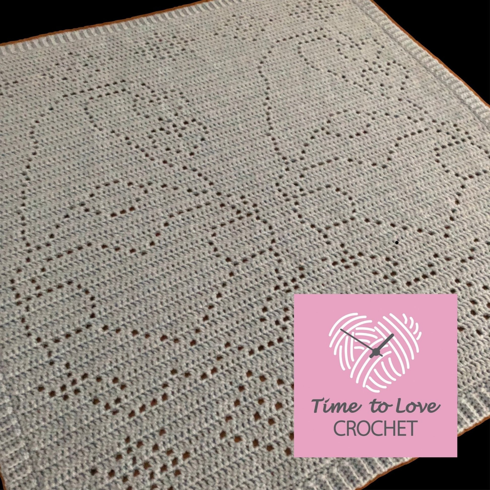 Gnome Blanket Crochet Pattern - Time to Love Crochet