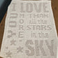 I Love You more than all the Stars in the Sky Crochet Pattern - Time to Love Crochet