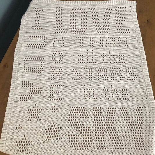 I Love You more than all the Stars in the Sky Crochet Pattern - Time to Love Crochet