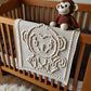 Mia Monkey Bobble Blanket Crochet Pattern - Time to Love Crochet