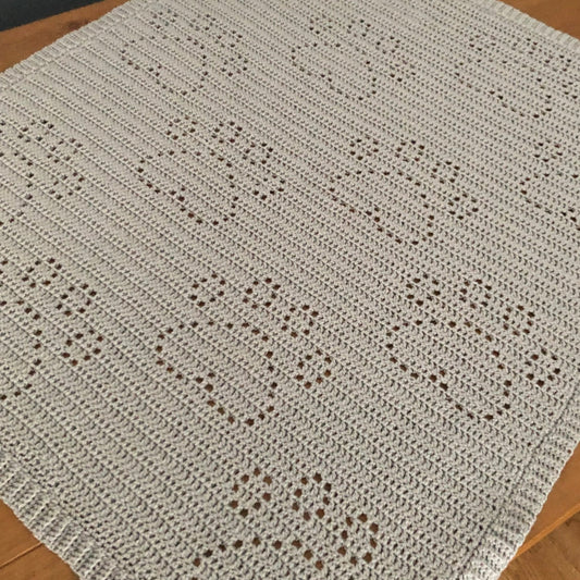 Paw Blanket Crochet Pattern - Time to Love Crochet