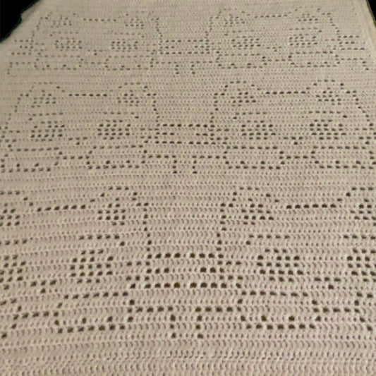 Peeking Cat Blanket Crochet Pattern - Time to Love Crochet