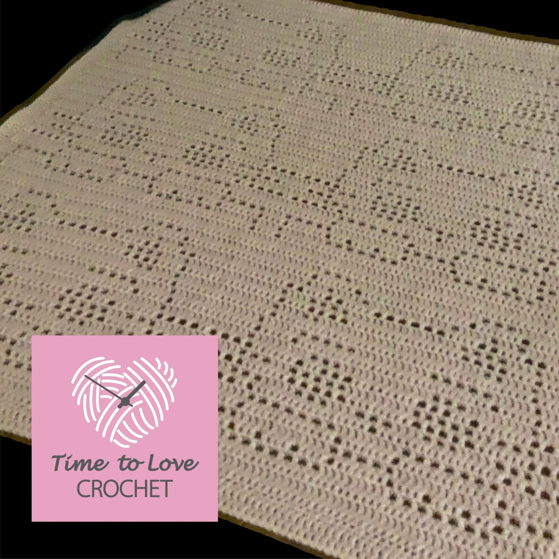 Peeking Cat Blanket Crochet Pattern - Time to Love Crochet