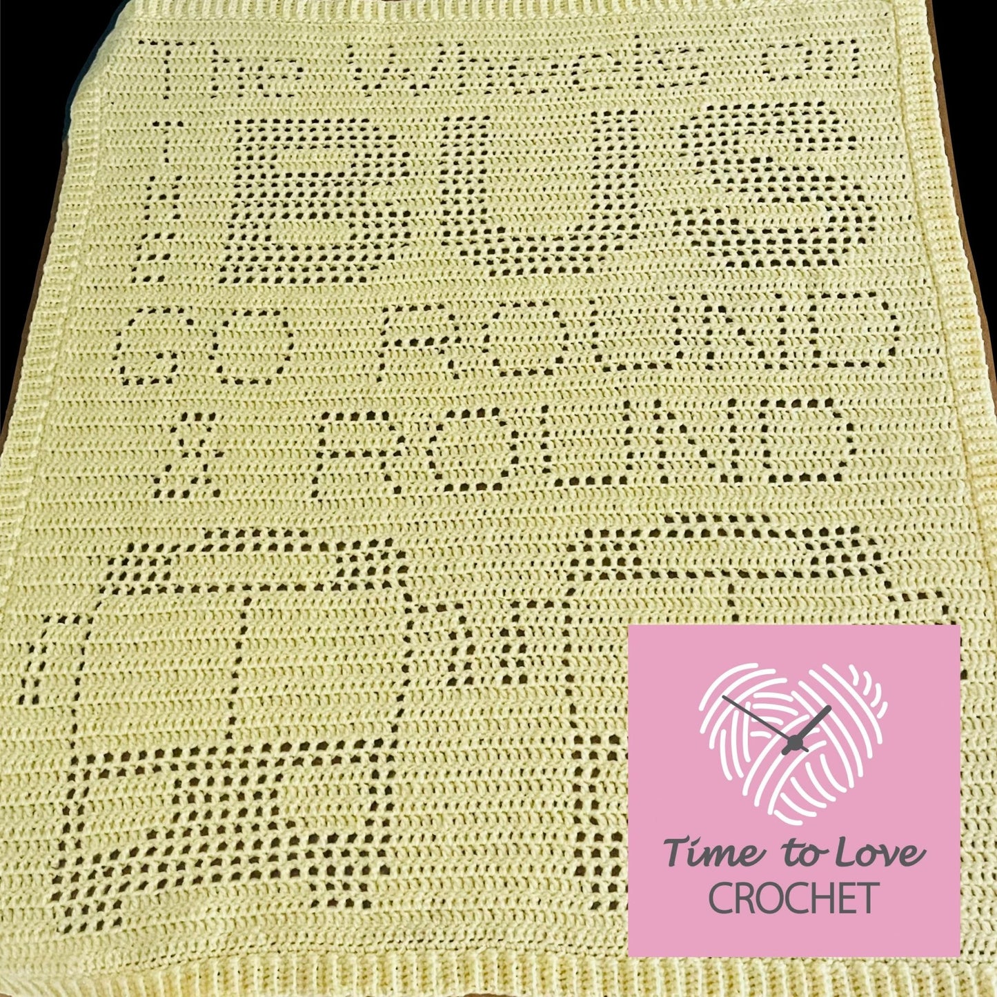 The Wheels on the Bus Crochet Blanket Pattern - Time to Love Crochet