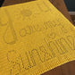You are my Sunshine Blanket Crochet Pattern - Time to Love Crochet
