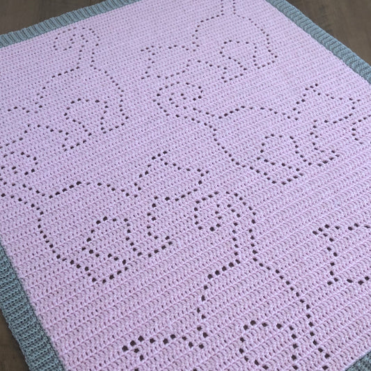 Cat Blanket Crochet Pattern