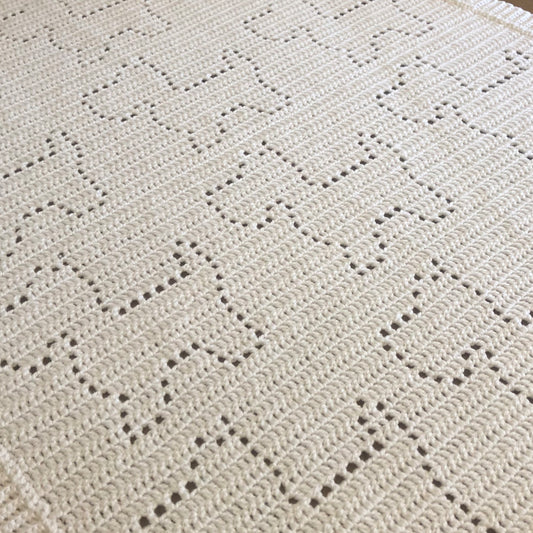 Westie Blanket Crochet Pattern
