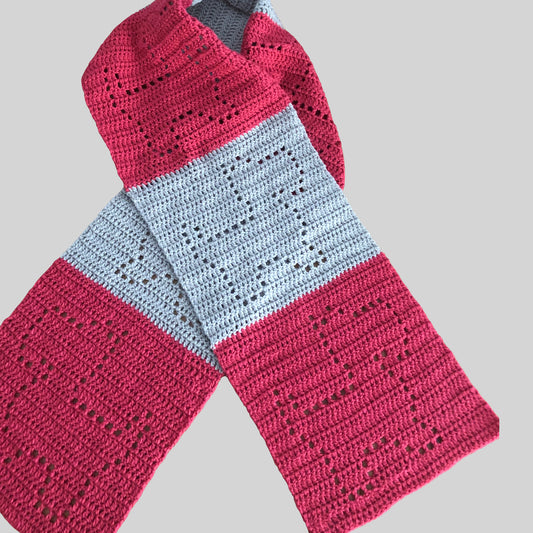 Westie Scarf Crochet Pattern