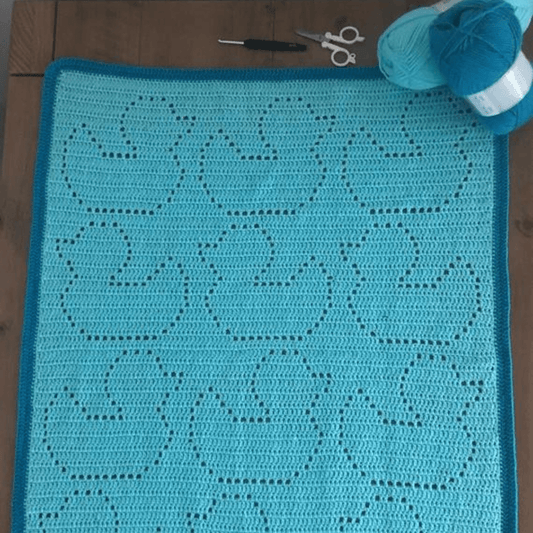 Duck Blanket Crochet Pattern - Time to Love Crochet